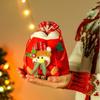 For Home Decorations Christmas Handbags Kids Candy Bags Christmas Tree Ornaments Storage Bags