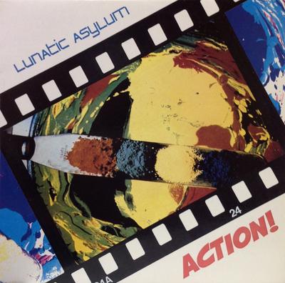 12-Zoll-Schallplatte LUNATIC ASYLUM - Action! DID128325 Indisc 1991 Belgien Dance & Electronica Gebraucht