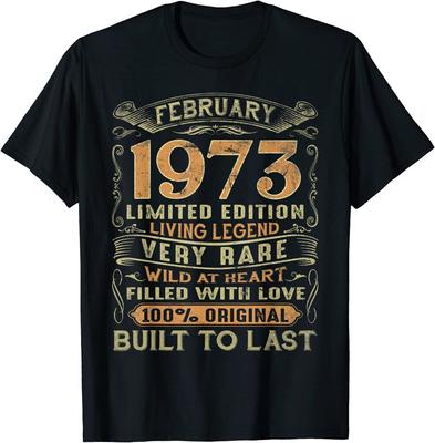 Vintage Strój Urodzinowy F Ruary Urodzony W F Ruary T-Shirt Unisex