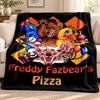 Five nights at freddy blanket Flannel Blanket Soft Cozy Plush Throw for Sofa Bed Lightweight Home Decoration Outdoor camping