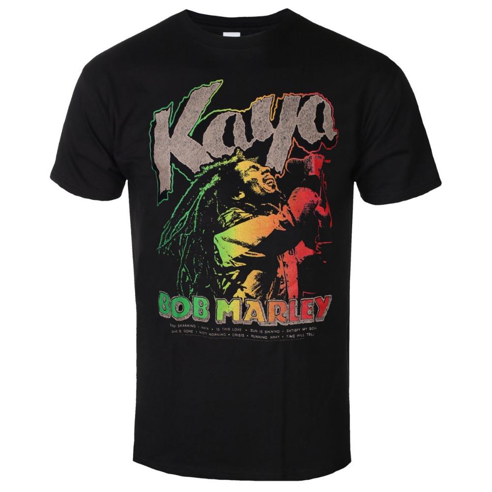 Bob Marley Graphic Cotton Man T-shirt Unisex Summer Short Sleeve Fashion Brand Tee S