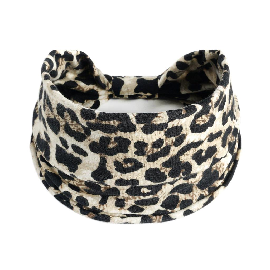 Women's Wide Retro-Style Elastic Sports Headband - Yoga & Hair Accessory