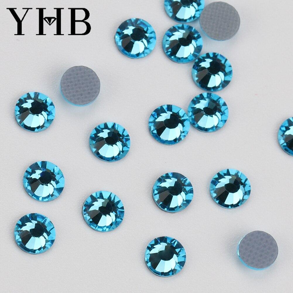 YHB High Quality Rhinestones Hot Fix Rhinestones Bulk Hot-Fix Rhinestones