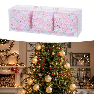 3 Pièces Décoration Suspendue Arbre de Noël Pendentif Décoration Xmas Polyvalente pour Célébration