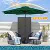 Replacement Fabric for Green Parasol Cloth Pergola with UV Shield 5 Sizes 6 Rib - 8 Rib