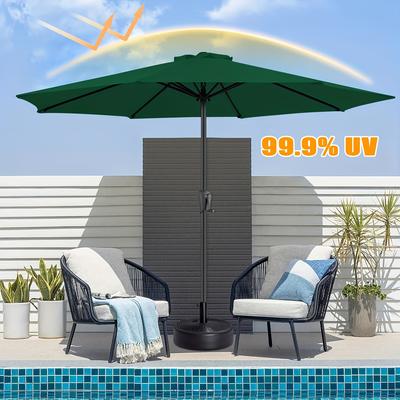 Replacement Fabric for Green Parasol Cloth Pergola with UV Shield 5 Sizes 6 Rib - 8 Rib