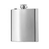6 Oz Hip Stainless Steel Flask Matte Leakproof with Funnel Never-Lose Cap Portable