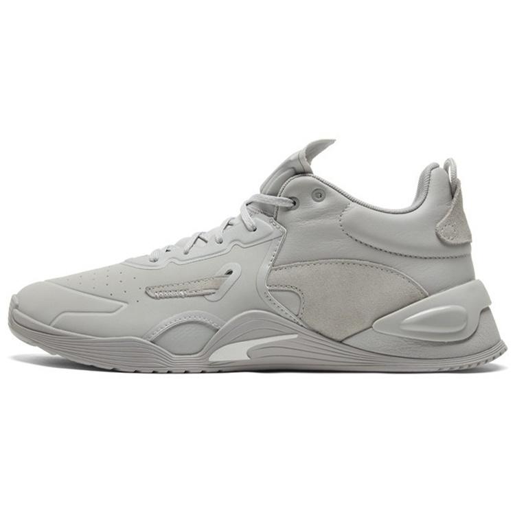 PUMA Fuse Performance Leather Grey Violet Men s 195264-02 EU 40.5