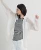Biyul Silky See-Through Collar Pocket Shirt Blouse_2Color