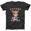 Future Doctor Girls Deer Medical Career Graphic T-Shirt, Sweatshirt, Hoodie for Men Women Kids Made In Canada Black