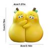 Cute Car Interior Decoration 2 Pcs Never Divide Pears Resin Car Decoration Doll Cute Car Dash Decorations Dashboard Accessories