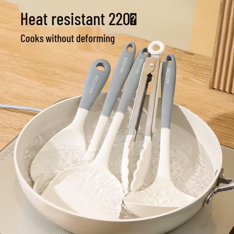 Meichu 4-Piece Non-stick Silicone Kitchen Utensil Set