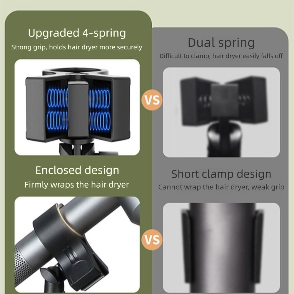 Storage Rack Hair Dryer Rack Adjustable Height Hair Dryer Storage Rack Hair Dryer Stand Salon