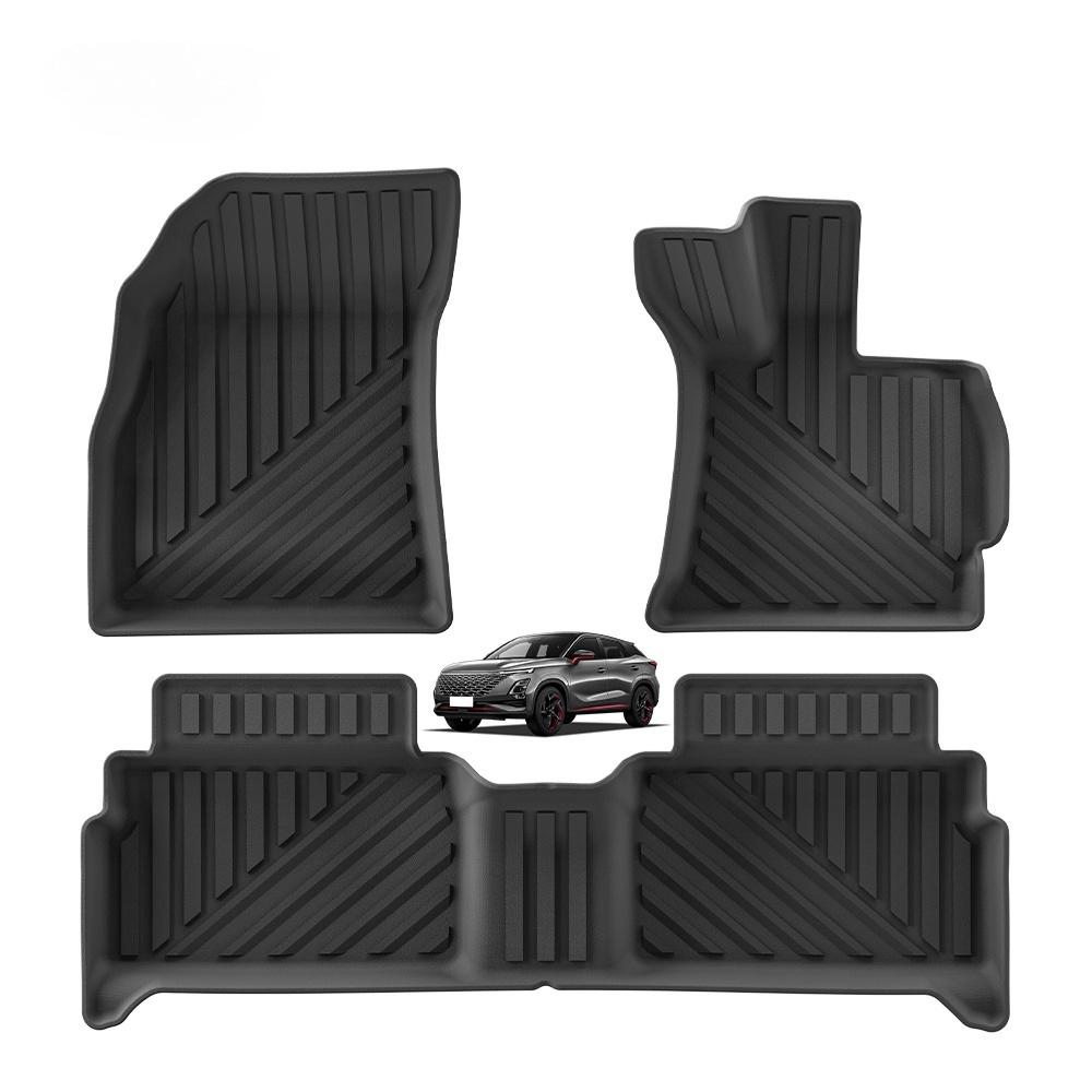 RHD for Chery OMODA 5 C5 FX Fuel 2024 2025 Car Floor Mats Trunk Pad TPE 3D Foot Pad All Weather Right Hand Drive Black