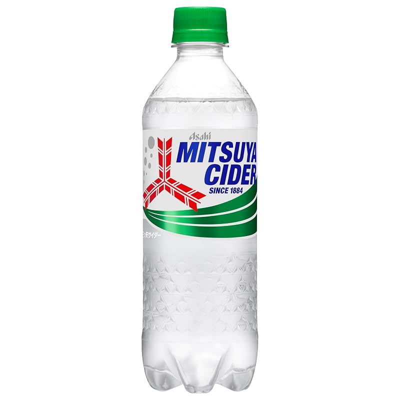 Mitsuya Cider, Asahi Soft Drinks, 500ml x 24 bottles