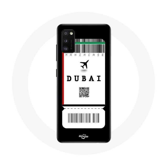 Coque pour Oppo A16 Billet d'avion Dubai