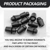 8219128010 Car Overslam Bumper Stopper, Rubber Auto Front Rear Door Shock Absorber Guard Cushion, Universal Vehicle Door Side Protection Accessories