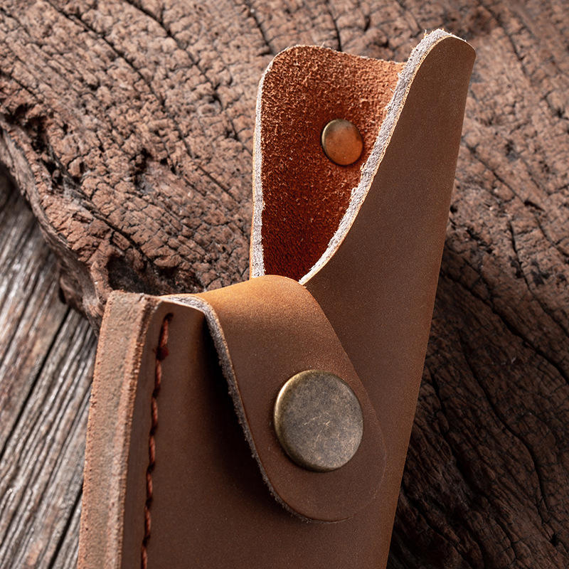 PU Leather Sheath Holder For Knife Flashlight Tool Belt Loop Case Camping Outdoor Carry Holster Tactical Equipment Hunting Gear Multipurpose Pouch
