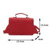 Yogodlns Gothic Women Shoulder Bag Bat Wing Ladies Top-handle Bags Creative Chic PU Leather Handbag Halloween Novelty Crossbody Bag Purse