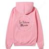 Fashion Team Bride Pullover Hoodies French Woman Bridal Wedding Hoody Outerwears Bachelorette Hen Party EVJF Hooded Sweatshirts
