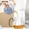 180ml Farbiges Emaille Kristallglas Gaiwan Kreative Teekanne Teeschale Mit Deckel Set Teezubereitung Abdeckung Schale Trinkgeschirr Verzierungen