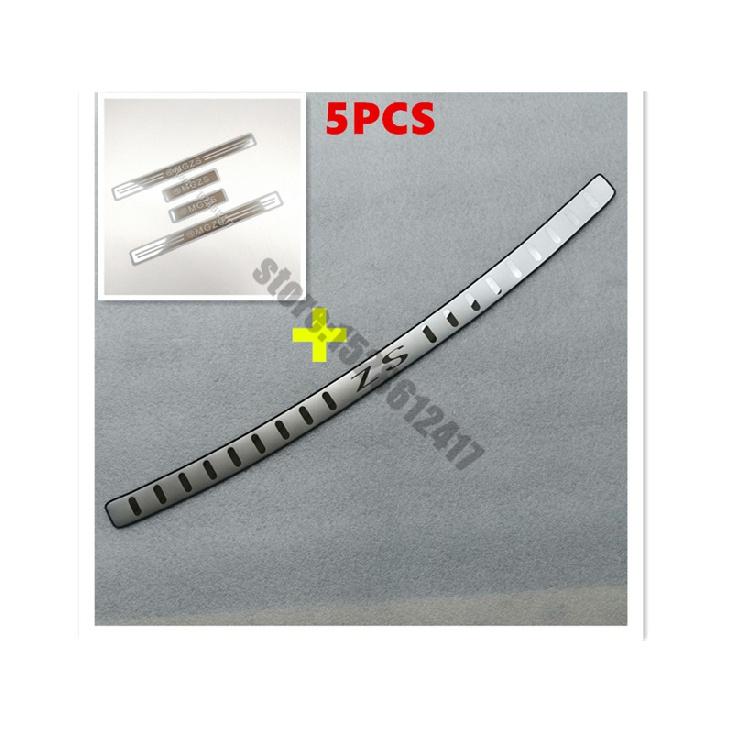 

Для MG ZS-Стайлинг автомобиля, ультратонкая накладка из нержавеющей стали/накладка на порог, защита заднего бампера для порога