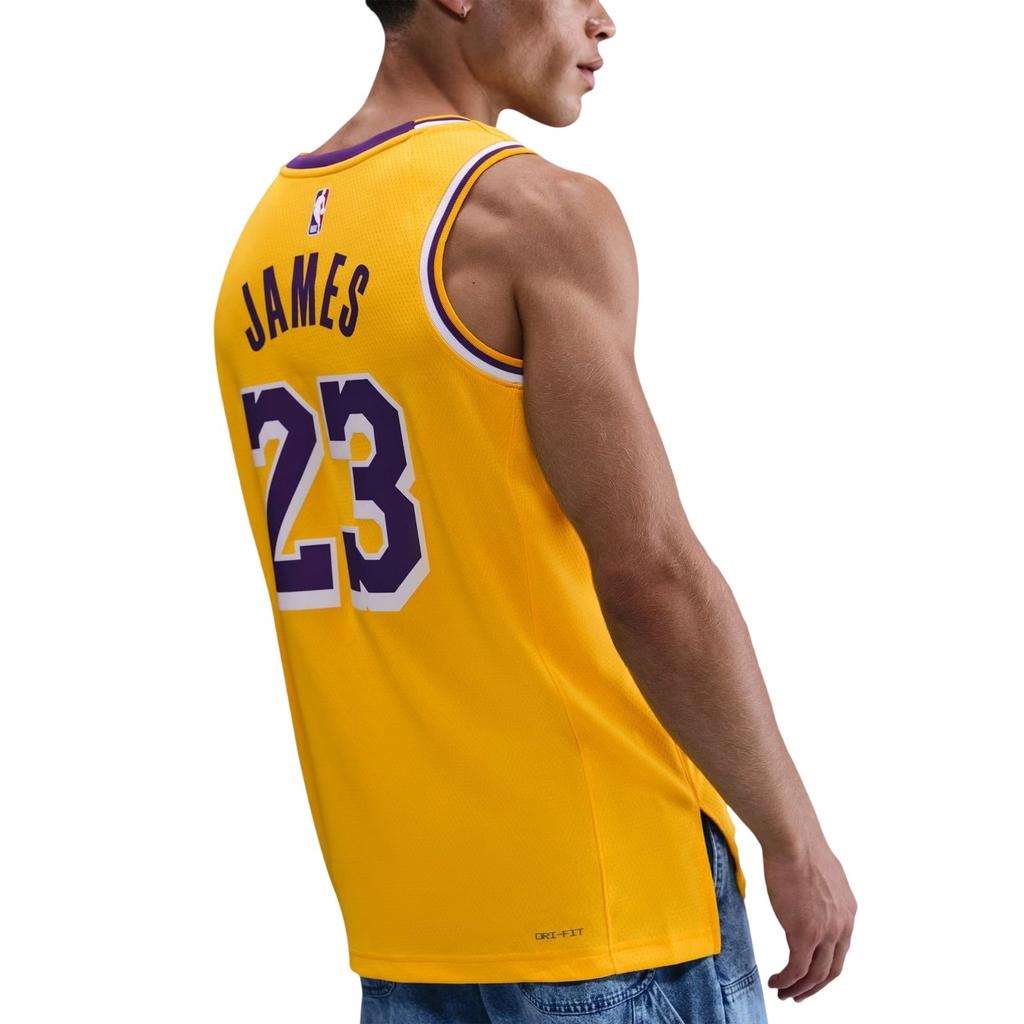 Nike Mens NBA Icon Edition Swingman LA Lakers Basketball Jersey