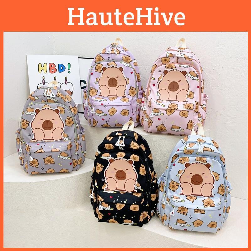 Cartoon Animal Adorable Backpack For Boys And Girls Stylish Large Capacity Kindergarten School Bag