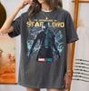 Vintage Star Lord Shirt, Retro Guardians of the Galaxy Grafik-T-Shirt, Peter Quill Marvel Studios T-Shirt, Sci-Fi Film-T-Shirt, Geschenk für Marvel-Fan