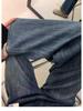Women's Plus Size High-Waisted Fleece-Lined Blue Retro Wide-Leg Jeans - Autumn/Winter