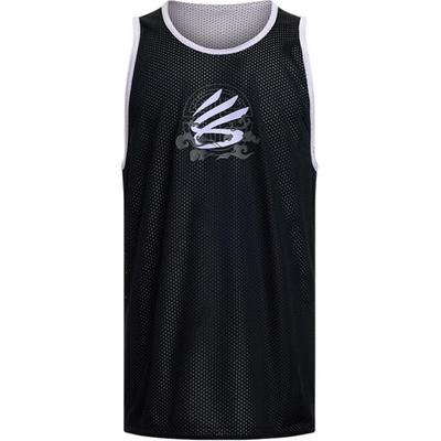 Curry China Tour Series Mesh Basketball Sports Breathable Sleeveless Vest Men Tops Black 6001844-001