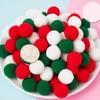 1 Pack Macaron Colors DIY Pom Pom Ball 1cm/1.5cm DIY Plush Ball Pompom Fur Balls  Handmade Kids Toys