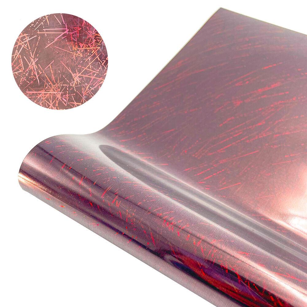 Hologram Iridescent Chrome Heat Transfer Vinyl Iron-on Garment Heat Press Textile T-Shirt HTV Printing for Cut Film DIY