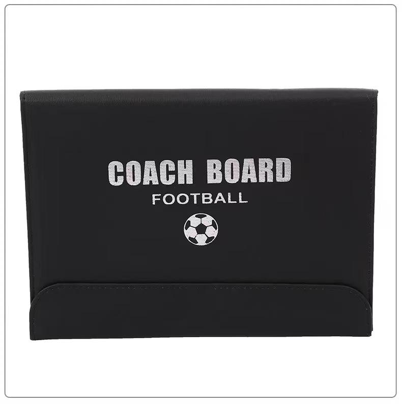 Foldable Magnetic Football Coaching Board with Chess Pieces and Pen