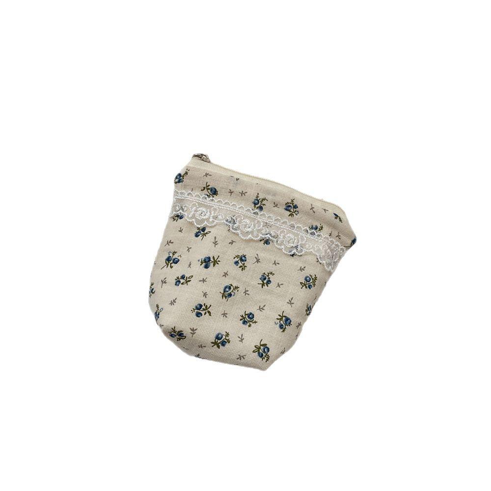 High-value floral large-capacity storage bag, change bag, cosmetics, lipstick finishing bag, going out to wash bag.