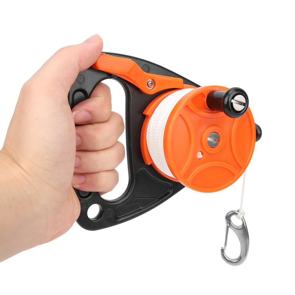 150ft Diving Line Reel Diving Equipment with Handle Card Position PP Rope Combination