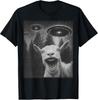 Sponsored Ad - Funny Goat Selfie Alien UFO Gifts for Men Women Teen Boy Kid T-Sh