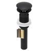 Sink Drain Stopper In-wall Wash Basin Strainer Bounce Core Drain Protector Sink Sealing Cover for Bathroom Kitchen Sink