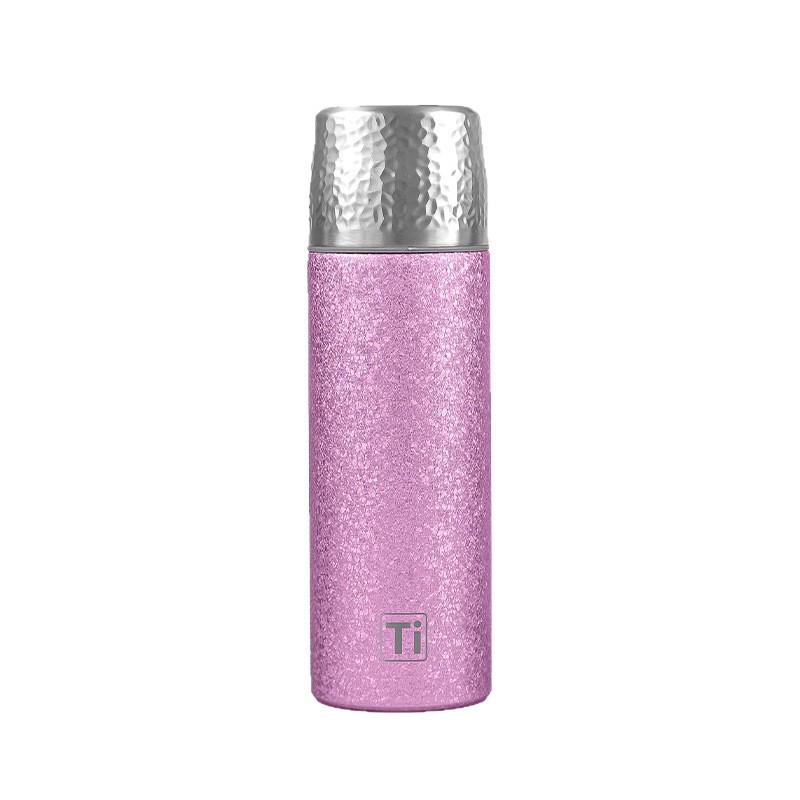 Titanium Insulated Antibacterial Mug with Tea-Water Separation and Stew Capability – Large Capacity for Outdoor and Car Use