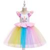 Unicorn Princess Flower Girl Dress - Children's Clothing In Trendy Style