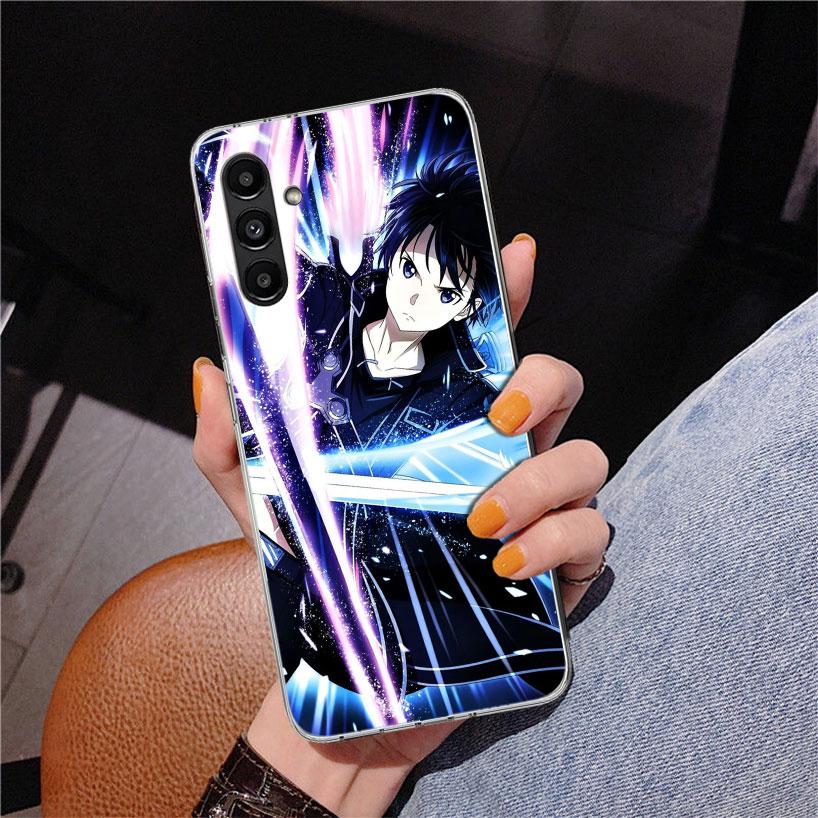 

Sword Art Online Kirito Phone Case For Samsung Galaxy A17 A16 A15 A14 A13 A57 A56 A55 A54 A53 A37 A36 A35 A34 A33 A26 A25 A24 A2 Samsung A54