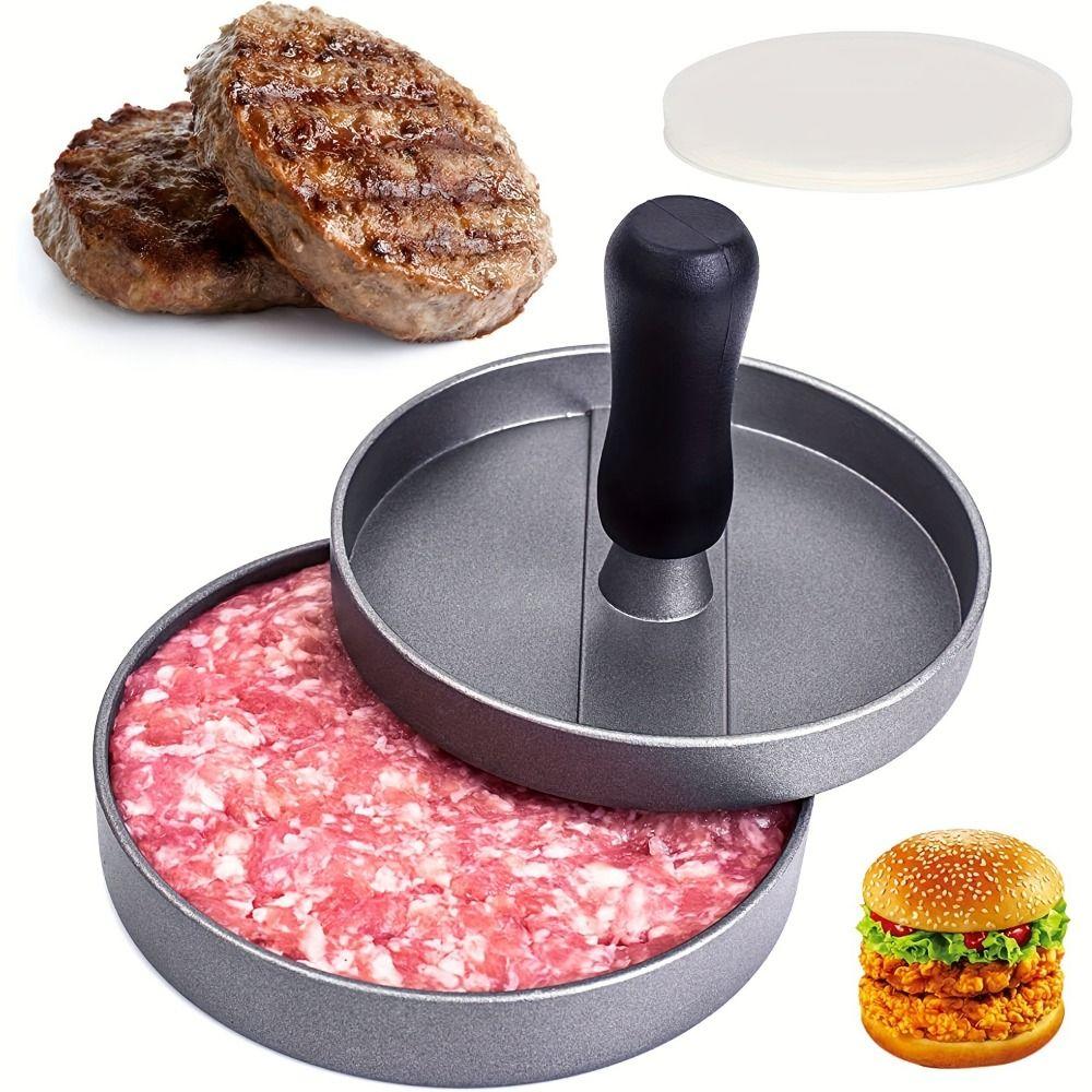

Round Hamburger Mold Non-Stick Manual Meat Press Burger Meat Press Hamburgueria