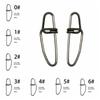 100pcs Fishing Snaps Fishing Connector Stainless Steel Pin  Men