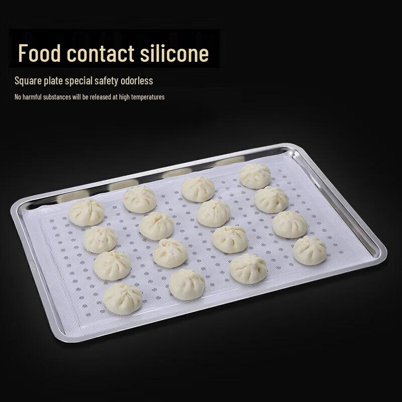 Square Silicone Steamer Mats (10-Pack)