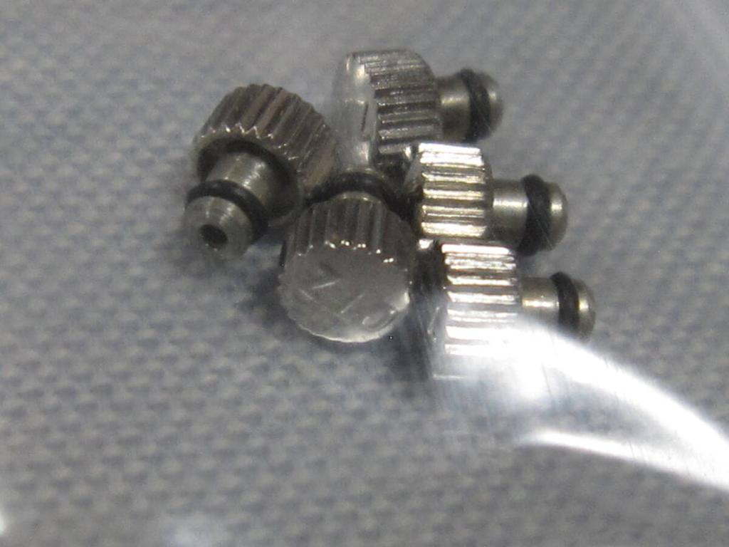 CITIZEN Part C 987 Set of 5 Silver Crowns for Cosmotron 506-344