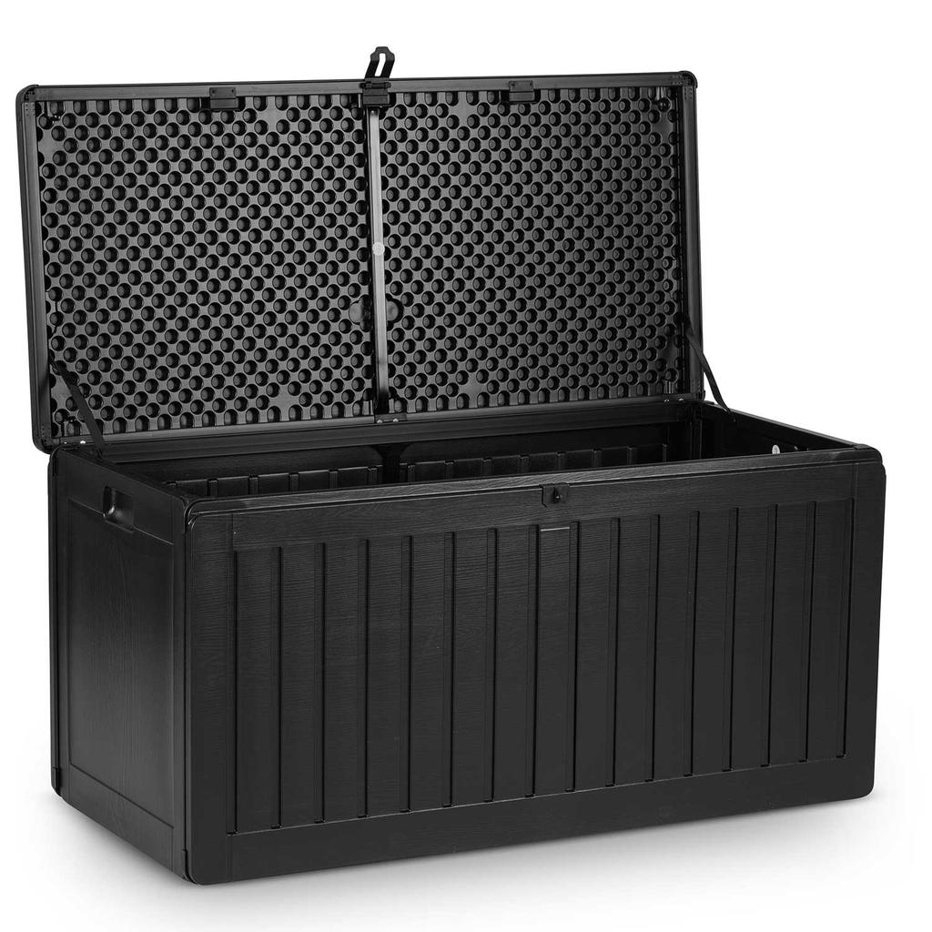 Garden Box 109 X 51 X 55 Cm 270 Liters Black
