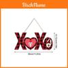 Valentines Day Heart Flower Paper Door Hanger Party Decor For Romantic Events