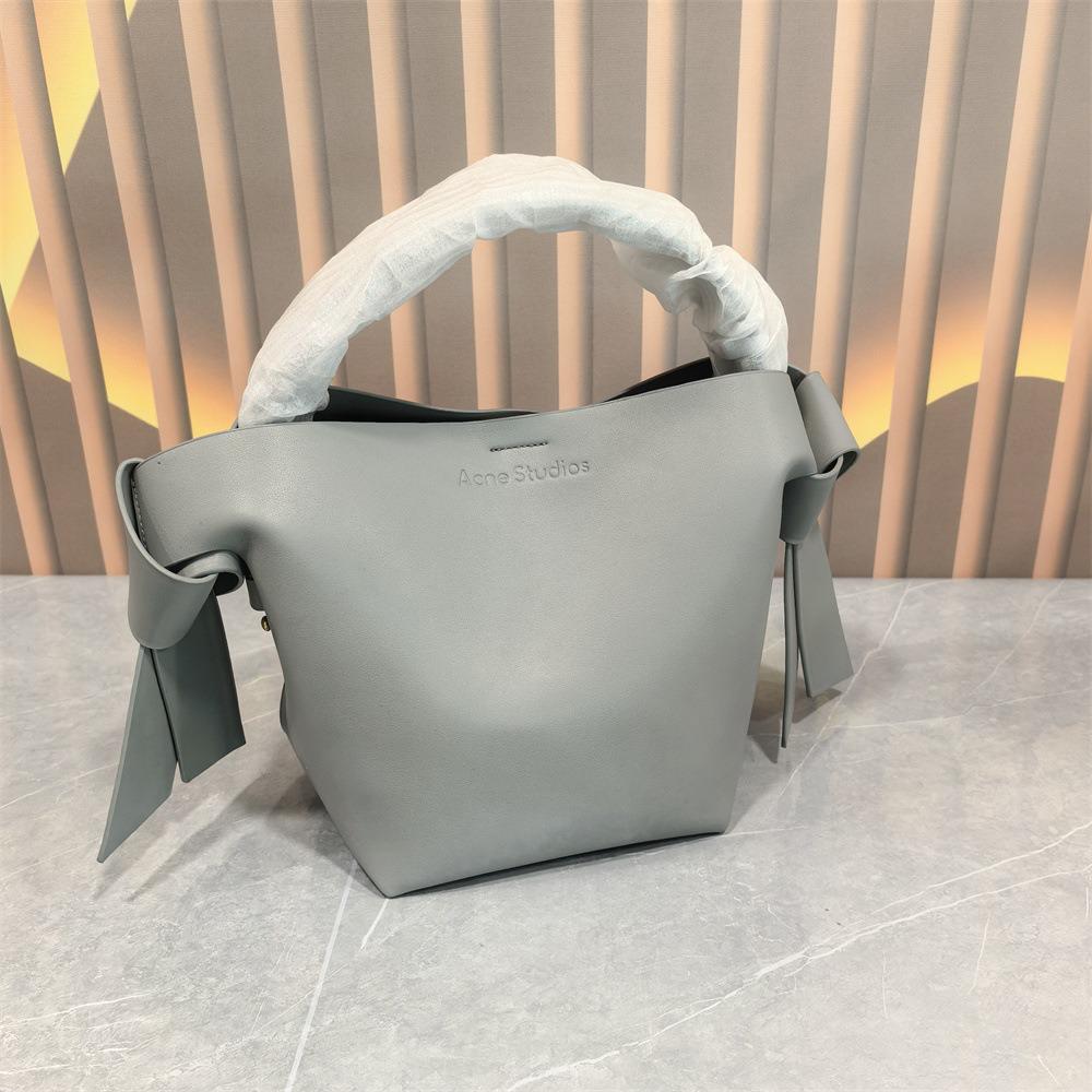 Swedish Niche AS Musubi Genuine Leather Shoulder Crossbody Bag - Large Capacity Fashion Tote