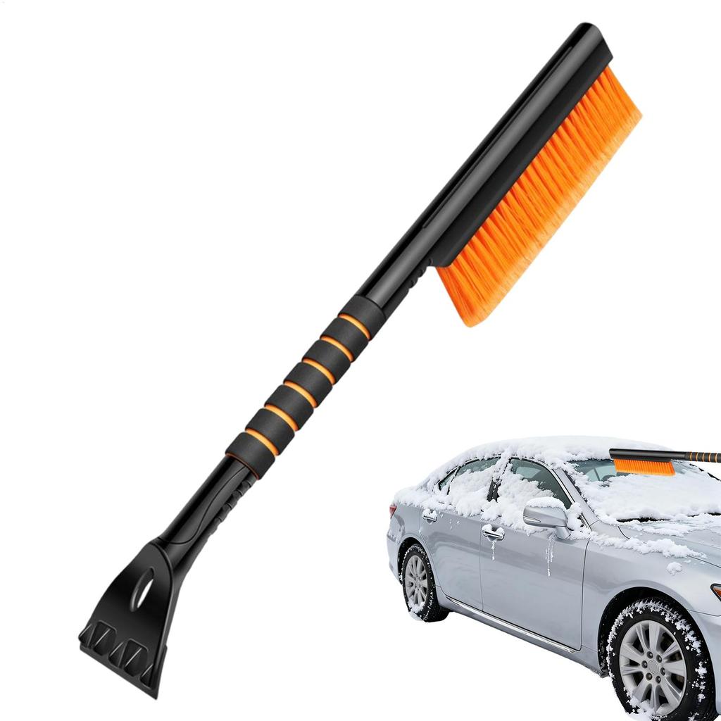 Car Ice Scraper Frost Scraper Snow Brush With Squeegee For Winter Snow Ice Frost Truck SUV Window Vehicle Windshield