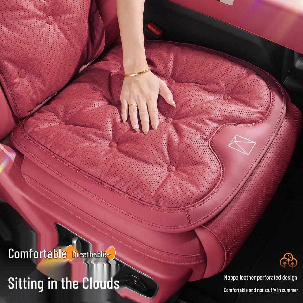 Avatr 06/12/07/11 Car Seat Cushion - Universal Nappa Leather, Breathable & Comfortable for All Seasons.